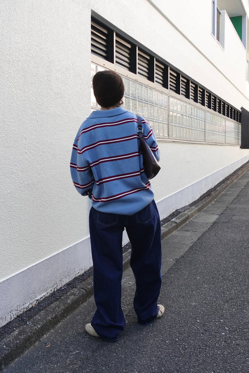 カーブシルエットデニム